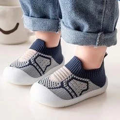 Chaussons Souples Bébé Respirants Antidérapants