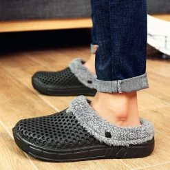 Chaussons Fourrés Homme Sabot