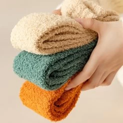 Chaussettes Thermiques Femme Unies Montantes Genoux -Confort Paradis S6e321da652304940b1e8ec70b043f727Y