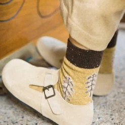 Chaussettes Chaudes Femme Arbres -Confort Paradis S7e82cf2aec844900ac39b11fe25a205b2