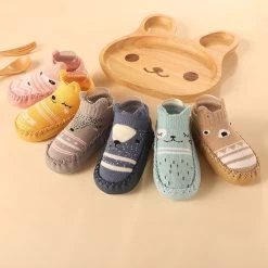 Chaussons Chaussettes Bébé Semelle Liège Animaux -Confort Paradis S9d0afe64889741c1bcd68cc2abf9996cI