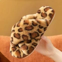 Chaussons Femme Claquettes Fourrure Léopard -Confort Paradis Sa39698154b8b4c909098d49450ea3871Y e1691004119982