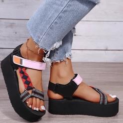 Sandales Compensées Divine [Bon Plan -20%] -Confort Paradis Sandales compensees Divine 7 1