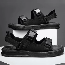 Sandales Confort Noires Clip & Go 13 Sandales Confort Noires Clip & Go -Confort Paradis Sandales confort noires Clip Go 6