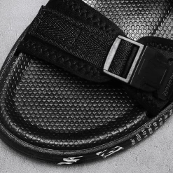 Sandales Confort Noires Clip & Go 14 Sandales Confort Noires Clip & Go -Confort Paradis Sandales confort noires Clip Go 7