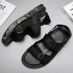 Sandales Confort Noires Clip & Go 15 Sandales Confort Noires Clip & Go -Confort Paradis Sandales confort noires Clip Go 8