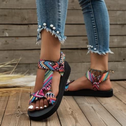 Sandales Tendance Confort Max Ethnic