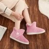 Chaussons Chauds Femme Confort Petit Mouton