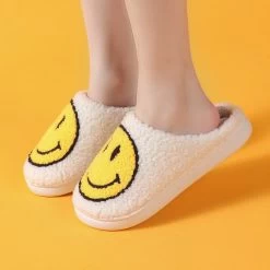 Chaussons Femmes Confortables Smiley -Confort Paradis Se02e5a0f6d1142419b96d830cc5b6044o