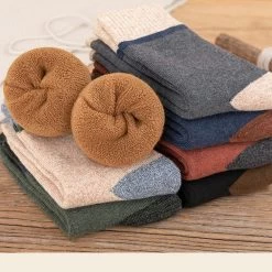 Chaussettes Chaudes Homme Coton Tricolores Lot 3 Paires -Confort Paradis Se3b71a188c864ca5ab5056b42d948a44m