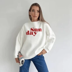 Sweat Femme Sans Capuche Sunday